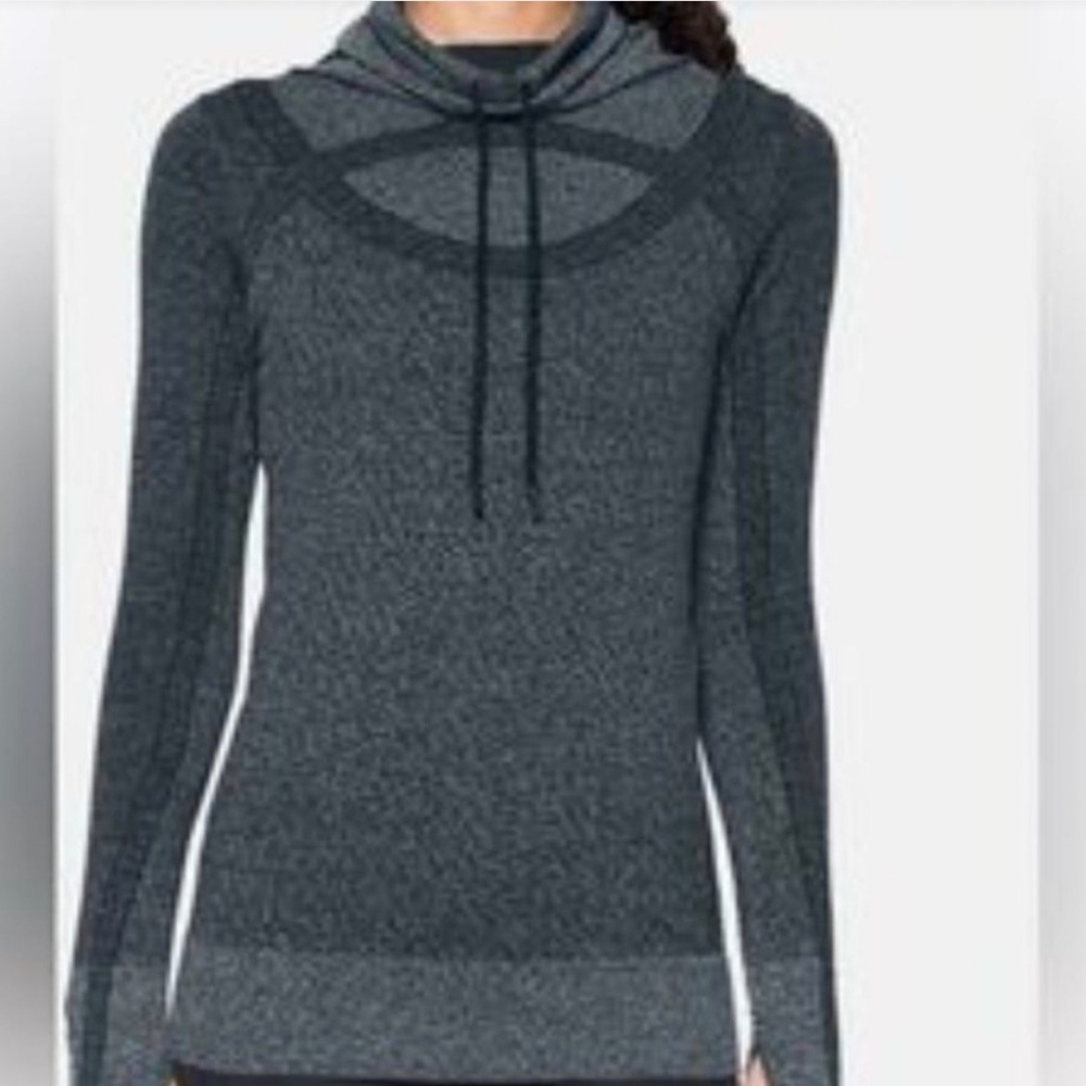 Under Armour Threadborne Seamless Funnel Neck Top- Women’s Large